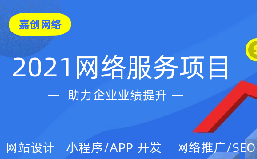 <b>2021年东莞嘉创网络服务项目</b>